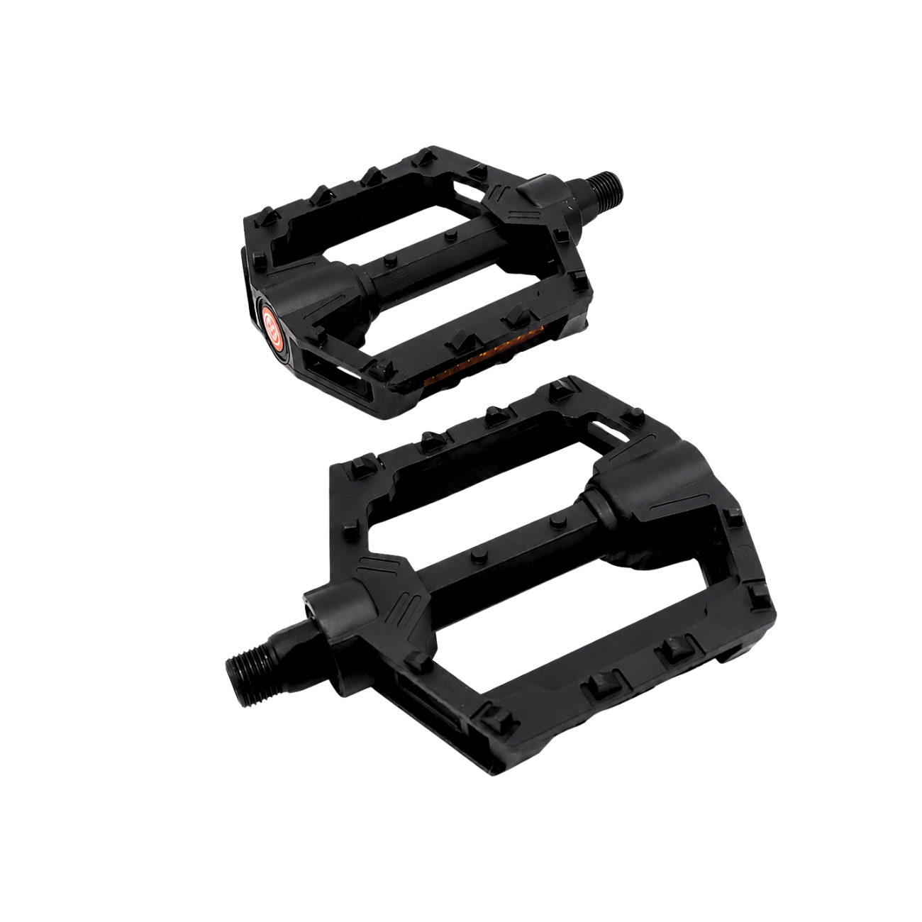 Pedal Plataforma Esferado 9/16 em Nylon Preto MX-P668 Nitrus